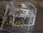 RING BEARER BOXES & PILLOWS Clear Gold Acrylic Ring Box Ring Box for Wedding Ceremony 3 rings, Clear Acrylic Golden Wedding Ring Box for ceremony, Boho Glam Wedding Ring Boxes, Luxury Acrylic Gold Ring box double Custom Colors15