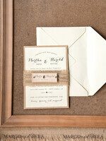 WEDDING INVITATIONS forest / Mountains / woodland theme Affordable wedding invitations, country barn stationery9