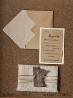 WEDDING INVITATIONS forest / Mountains / woodland theme Wedding invitations UK, woodland stationery5