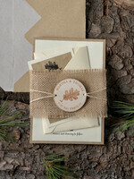 WEDDING INVITATIONS forest / Mountains / woodland theme Elegant Wedding invitations, wooden invites10