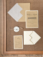WEDDING INVITATIONS forest / Mountains / woodland theme Personalised wedding invitation, rustic barn invites9