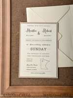 WEDDING INVITATIONS forest / Mountains / woodland theme Personalised Wedding invitations, wooden invites5