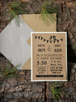 WEDDING INVITATIONS forest / Mountains / woodland theme Exceptional wedding invitations, rustic invites6
