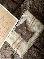WEDDING INVITATIONS forest / Mountains / woodland theme Wedding invitations handmade, country barn stationery6