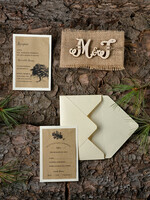 WEDDING INVITATIONS forest / Mountains / woodland theme Stunning wedding invitations, country barn stationery8