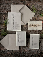 WEDDING INVITATIONS forest / Mountains / woodland theme Custom Wedding invitations, country barn stationery7