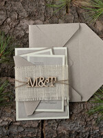 WEDDING INVITATIONS forest / Mountains / woodland theme Custom Wedding invitations, country barn stationery7