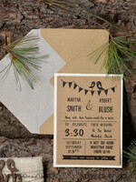 WEDDING INVITATIONS forest / Mountains / woodland theme Wedding invitations online, country barn stationery8