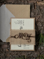 WEDDING INVITATIONS forest / Mountains / woodland theme The wedding invitations card, woodland stationery6