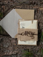 WEDDING INVITATIONS forest / Mountains / woodland theme The wedding invitations card, woodland stationery6