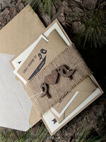 WEDDING INVITATIONS forest / Mountains / woodland theme Wedding invitations custom, forest wooden stationery9