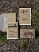WEDDING INVITATIONS forest / Mountains / woodland theme Wedding invitations custom, forest wooden stationery9