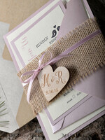 WEDDING INVITATIONS forest / Mountains / woodland theme Personalised Wedding invitations, wooden invites7