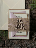 WEDDING INVITATIONS forest / Mountains / woodland theme Custom Wedding invitations, rustic wood stationery8