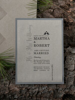 WEDDING INVITATIONS forest / Mountains / woodland theme The wedding invitations card, wooden invites8
