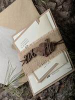 WEDDING INVITATIONS forest / Mountains / woodland theme Wedding invitations suite, woodland stationery6