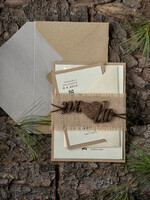 WEDDING INVITATIONS forest / Mountains / woodland theme Wedding invitations suite, woodland stationery6