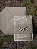 HOCHZEITS EINLADUNGEN Wald / Berge / Waldlandschaft Thema Handgemachte Hochzeitseinladung, Waldstationery7