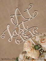 CAKE TOPPER RUSTIC wedding cake topper, wooden5