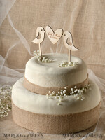 CAKE TOPPER RUSTIC topper, rustic5