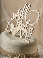 CAKE TOPPER RUSTIC cake topper, rustic5