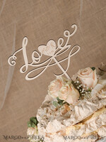 CAKE TOPPER RUSTIC wedding cake topper, wooden6