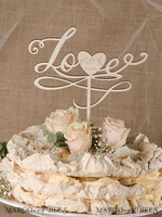 CAKE TOPPER RUSTIC wedding cake topper, wooden6