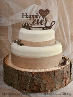 CAKE TOPPER RUSTIC cake topper, wooden3