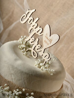 CAKE TOPPER RUSTIC cake topper, vintage6