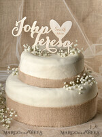 CAKE TOPPER RUSTIC cake topper, vintage6