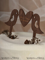 CAKE TOPPER RUSTIC cake topper, vintage4