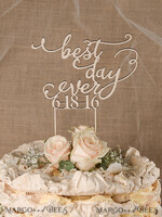 CAKE TOPPER RUSTIC wedding cake topper, vintage6