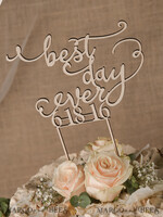 CAKE TOPPER RUSTIC wedding cake topper, vintage6