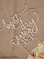 CAKE TOPPER RUSTIC wedding cake topper, vintage6