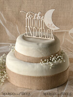 CAKE TOPPER RUSTIC wedding cake topper, vintage5