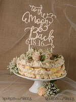 CAKE TOPPER RUSTIC topper, vintage4