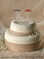 CAKE TOPPER RUSTIC cake topper, vintage5