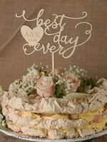 CAKE TOPPER RUSTIC topper, wooden5