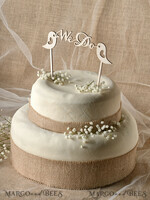 CAKE TOPPER RUSTIC wedding cake topper, vintage4