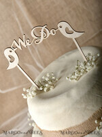 CAKE TOPPER RUSTIC wedding cake topper, vintage4