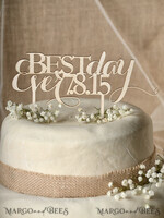 CAKE TOPPER RUSTIC topper, wooden5