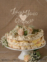 CAKE TOPPER RUSTIC topper, wooden5