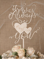 CAKE TOPPER RUSTIC wedding cake topper, wooden5