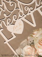 CAKE TOPPER RUSTIC wedding cake topper, wooden6