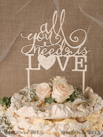 CAKE TOPPER RUSTIC wedding cake topper, wooden6