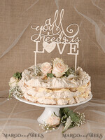 CAKE TOPPER RUSTIC wedding cake topper, wooden6