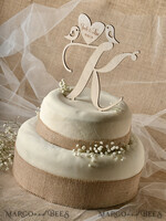 CAKE TOPPER RUSTIC cake topper, vintage6