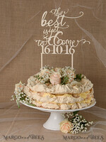 CAKE TOPPER RUSTIC topper, wooden5