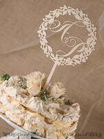 CAKE TOPPER RUSTIC cake topper, wooden5