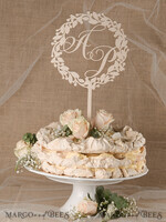 CAKE TOPPER RUSTIC cake topper, wooden5